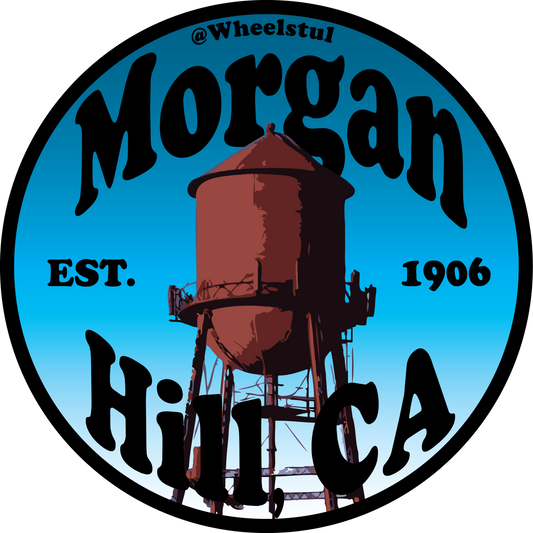 Water Tower Sticker